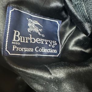 Vintage Burberry men’s trench coat with wool liner